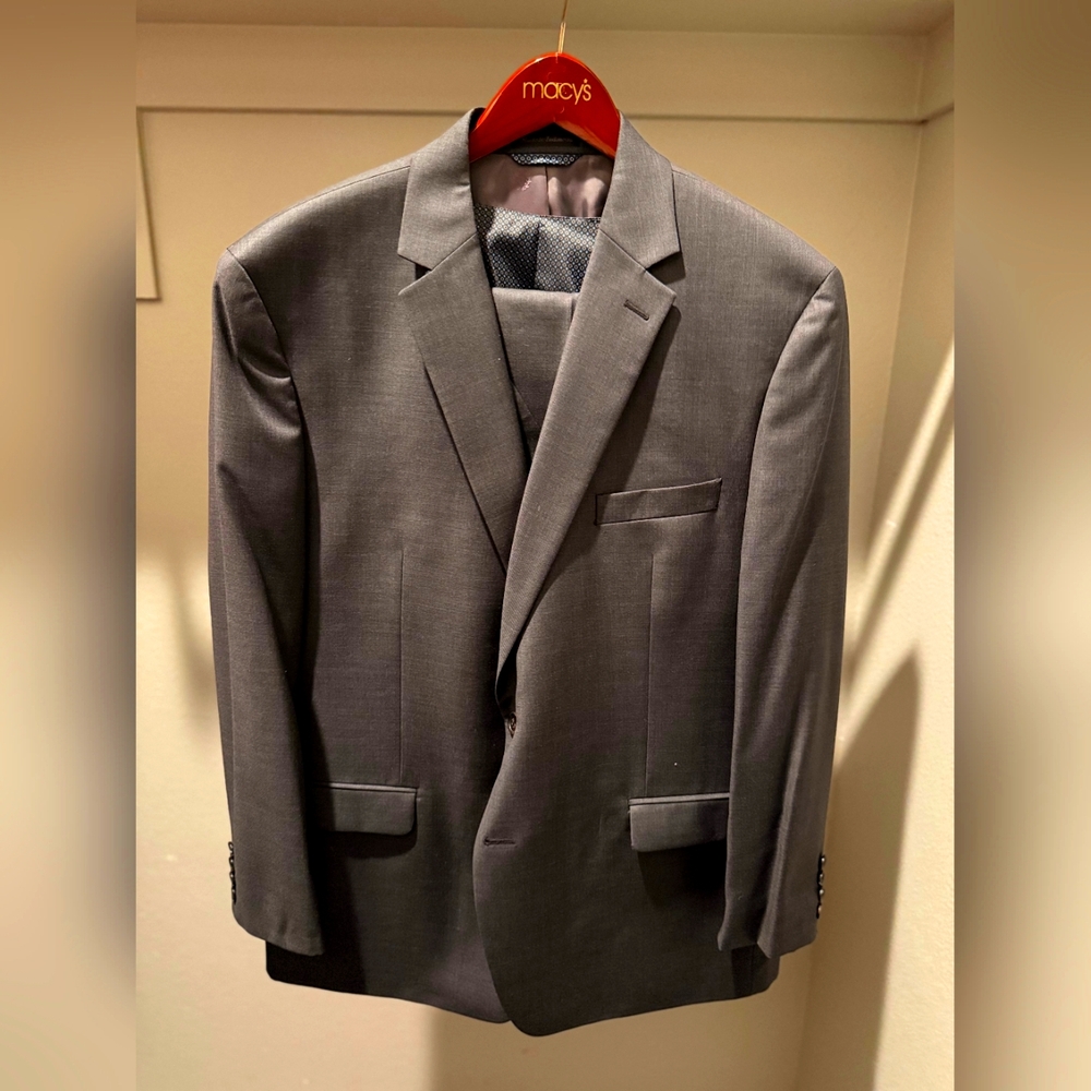 Ralph Lauren Dark Gray Suit With Pants and Vest